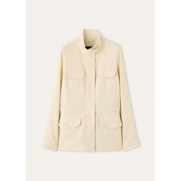 Loro Piana - Traveller Lady Field Jacket Solaire Rain, Woman, Light Mimosa, Size: 48