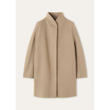 Loro Piana - Scotty Sb Coat Baby Cash Double, Woman, Warm Sand Melange, Size: 38