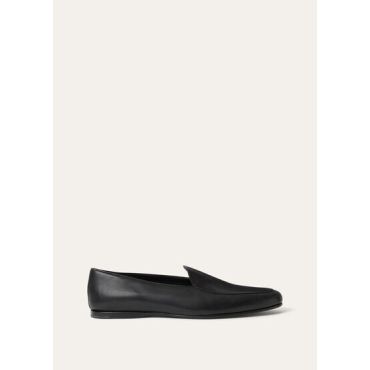Loro Piana - Anton Classic Walk Loafer Heritage Calf, Man, Black, Size: 42,5
