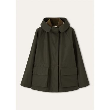 Loro Piana - Horsey Mini Parka Twenty K Storm, Woman, Tea Leaves, Size: 42