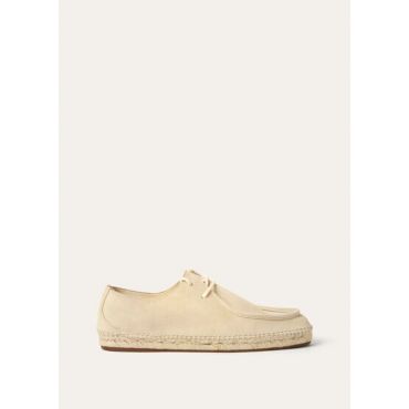 Loro Piana - George Walk Espadrillas Suede, Man, Yogurt, Size: 41