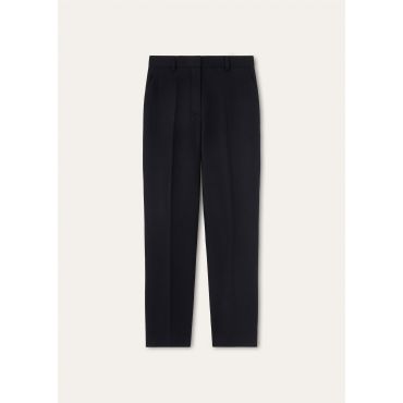 Loro Piana - Ashford Trousers Royal Lightness, Woman, Blue Navy, Size: 38