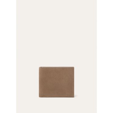 Loro Piana - Extra Compact Textured Nubuck, Man, Warm Mastic, Size: NR