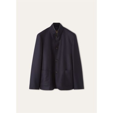 Loro Piana - Spagna Jacket Gok Double, Man, Blue Navy, Size: 56