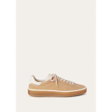 Loro Piana - Tennis Walk Suede, Woman, Windy Dunes, Size: 38,5