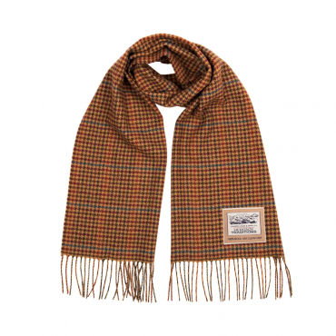 Heritage Traditions - Wool Houndstooth Scarf - Antique Hound