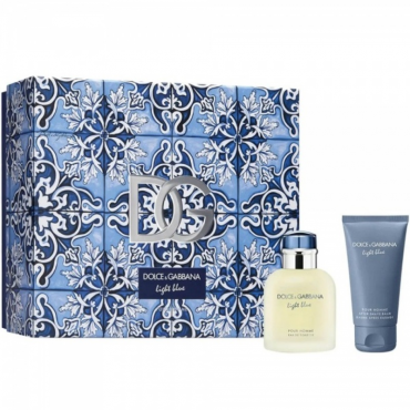 Dolce &amp; Gabbana - Light Blue Pour Homme Eau De Toilette Gift Set (75ml + 50ml)