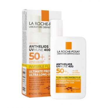La Roche-Posay - Anthelios UVMune 400 Invisible Fluid SPF50+ Sun Cream (50ml)