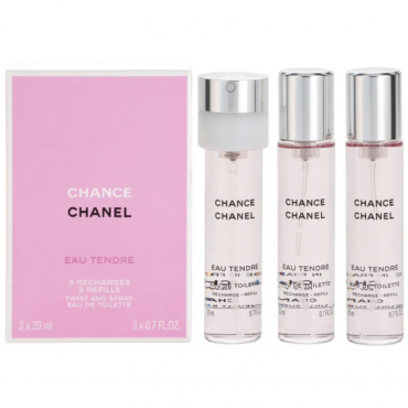 Chanel - Chance Eau Tendre Twist &amp; Spray (3x20ml)
