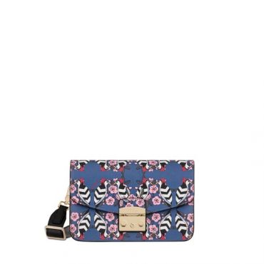 Furla Metropolis Small Shoulder Bag - Toni Blu