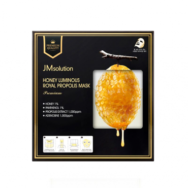 JMsolution - Honey Luminous Royal Propolis Mask (5pc)