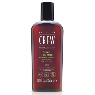 American Crew - 3 in 1 Tea tree Shampoo (250ml)