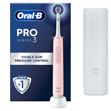 Oral-B - Pro 3 3500 Electric Toothbrush Pink