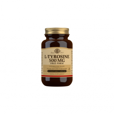 Solgar - L-Tyrosine 500mg (50 Vegetable Capsules)