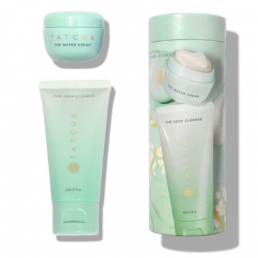 Tatcha - Clarifying Cleanse + Hydrate Moisturizer (15ml) and Cleanser (50ml)
