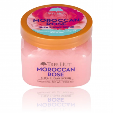 Tree Hut - Moroccan Rose Shea Sugar Scrub (510g)