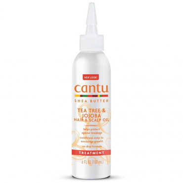Cantu - Shea Butter Tea Tree &amp; Jojoba Hair &amp; Scalp Oil (180ml)