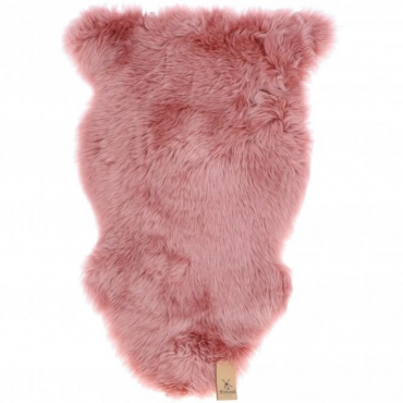 Fenland Sheepskin Single Rug Rose-Down