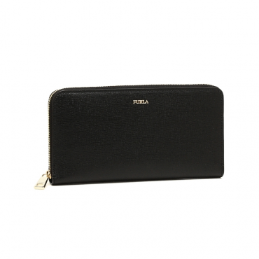 Furla Babylon ONYX Zip Arround Saffiano