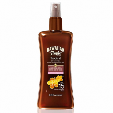 Hawaiian Tropic - Protective Dry Oil With Coconut &amp; Guava SPF15 (200ml)
