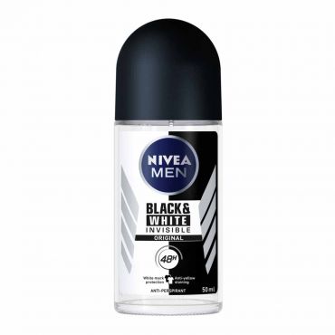 Nivea - Men Black &amp; White Power Antiperspirant Deodorant Roll On 6 Pack (6x 50ml)