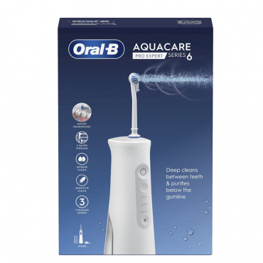 Oral-B - Aquacare 6 Pro-Expert Water Flosser