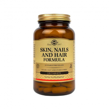 Solgar - Skin, Nails and Hair Formula (120 Capsules)