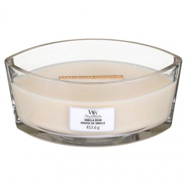 WoodWick - Vanilla Bean Scented Ellipse Candle (454g)