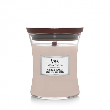 WoodWick - Vanilla and Sea Salt Large Hourglass