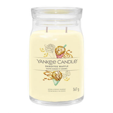 Yankee Candle - Signature Large Jar Banoffee Waffle