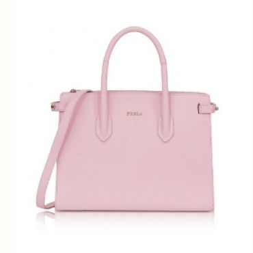 Furla Pin Tote S East/West in Camelia