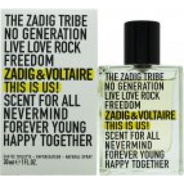 Zadig & Voltaire This Is Us! Eau de Toilette 30ml Spray