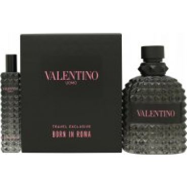 Valentino Born in Roma Uomo Gift Set 100ml EDT + 15ml EDT