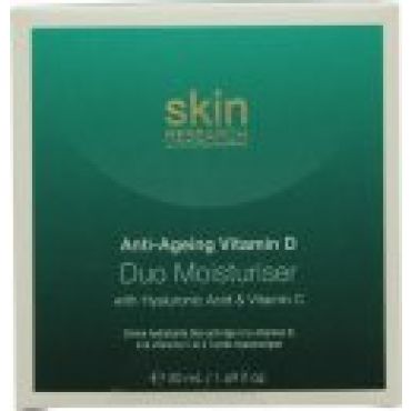 Skin Research Anti-Ageing Vitamin D With Hyaluronic Acid Vitamin C Duo Moisturiser 50ml