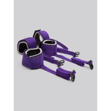 Purple Reins Under Mattress Spreader Restraint - Amorana