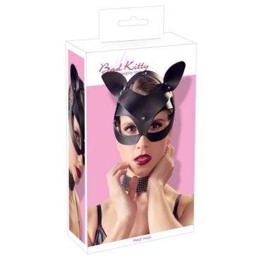 Bad-kitty Black Cat Eyemask - Amorana