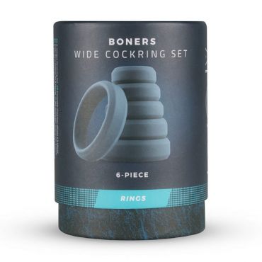 Boners Wide Cockring Set Classic Penis Ring - Amorana