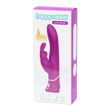 Happy-rabbit Curve Rabbit Rabbit Vibrator, Beginner - Amorana