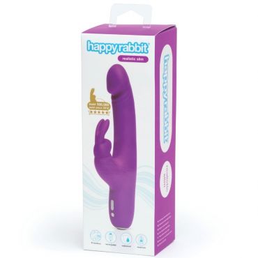 Happy-rabbit Realistic Slim Rabbit Rabbit Vibrator - Amorana