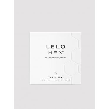 Lelo, Hex, Condom, 3 Pieces - Amorana