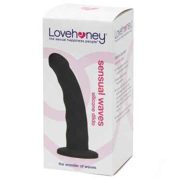 Lovehoney Sensual Waves Silicone Suction Cup Dildo - Amorana