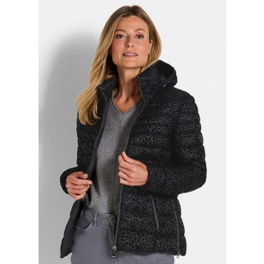 Tikkitakki eläinkuosilla - schwarz - Gr. 44 - Goldner Fashion