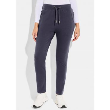 Vapaa-ajanhousut pehmeän pörröisellä sisäpuolella - antrasiitti - Gr. XL - Goldner Fashion