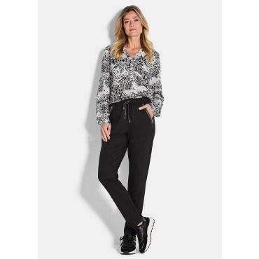 SARA-housut - musta - Gr. 54 - Goldner Fashion