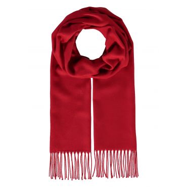 Pehmoinen kaulahuivi - punainen - Gr. Vakiokoko - Goldner Fashion