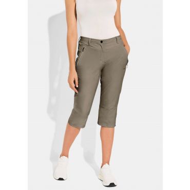 Vapaa-ajan housut active-stretch-materiaalista - myyränruskea - Gr. 36 - Goldner Fashion
