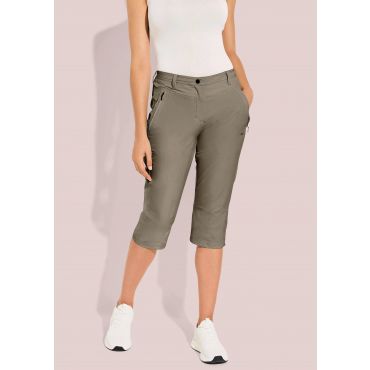 Vapaa-ajan housut active-stretch-materiaalista - myyränruskea - Gr. 42 - Goldner Fashion