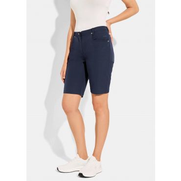 Bermudahousut active-stretch-materiaalista - tummansininen - Gr. 48 - Goldner Fashion