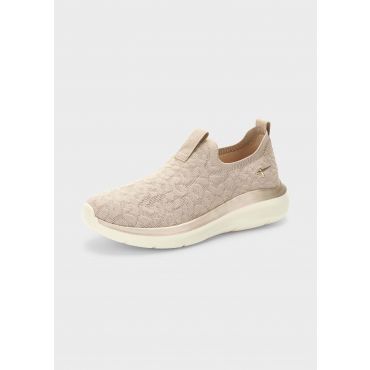 Slip-on lenkkarit Lurexilla - beige - Gr. 39 - Goldner Fashion