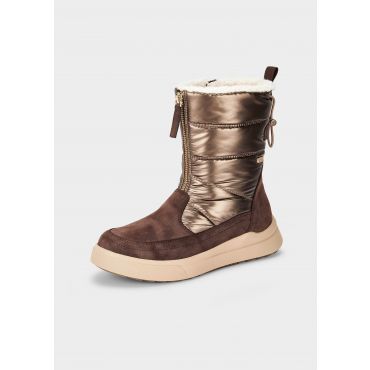 Nilkkurit metallikuosilla - myyränruskea / metallinen - Gr. 37 - Goldner Fashion